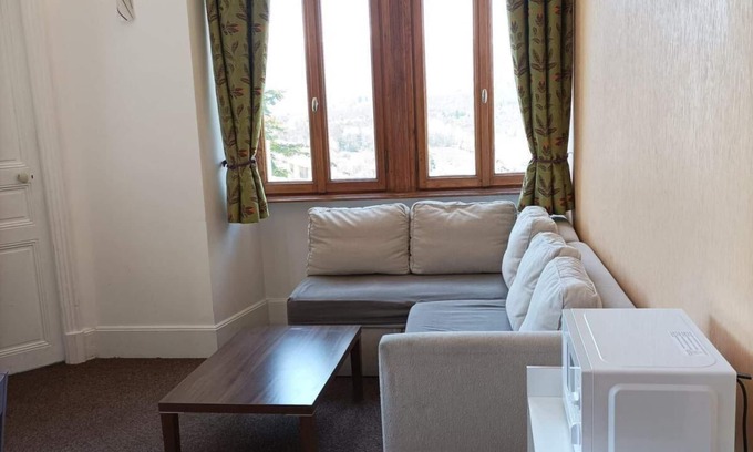 Jausiers Apartment | Wifi, 3rd floor, swimming pool, sauna, balcony, parking, tv, 55m², Pra Loup