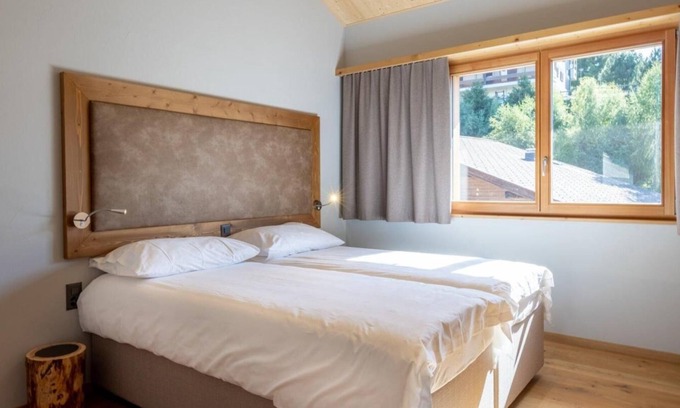 Vercorin Apartment | Wifi, ski-in/ski-out & foot of the slopes, sauna, hammam, tv, ski locker, 72m², Vercorin