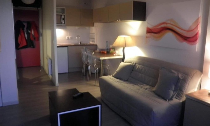 Selonnet Apartment | Wifi, ski-in/ski-out & foot of the slopes, terrace, parking, tv, ski locker, 23m², Chabanon-Selonnet