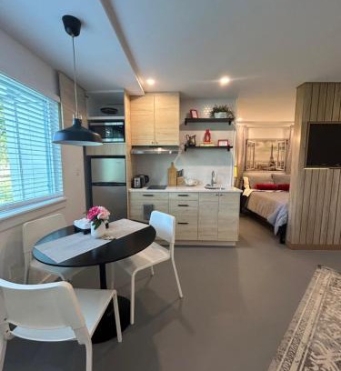 April Sound Apartment | Window to Paris Studio on Lake Conroe