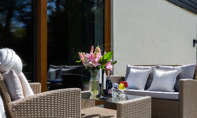 Schaalby Apartment | Winningmay III - Schleiblick, Duschbad, TV, EG mit Terrasse, 2 PKW-Stellplätze