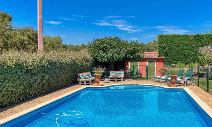 Evenos House | Wonderful private villa for 8 people with WIFI, private pool, A/C, TV, terrace and parking