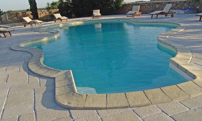 Nardo Villa | Wonderful private villa for 10 people with WIFI, private pool, A/C, TV, patio and panoramic view