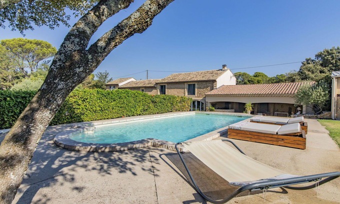 Uchaux House | Wonderful private villa for 8 people with private pool, WIFI, A/C, TV, terrace and parking