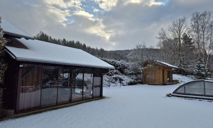 Nebahovy House | Wonderful villa for 8 people with WIFI, hot tub, TV, terrace, panoramic view and parking
