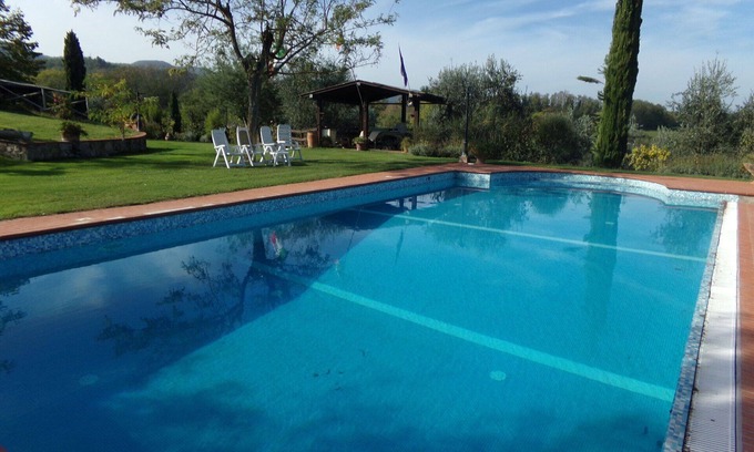 Cavriglia House | Wonderful villa for 6 people with private pool, WIFI, A/C, TV, patio and pets allowed