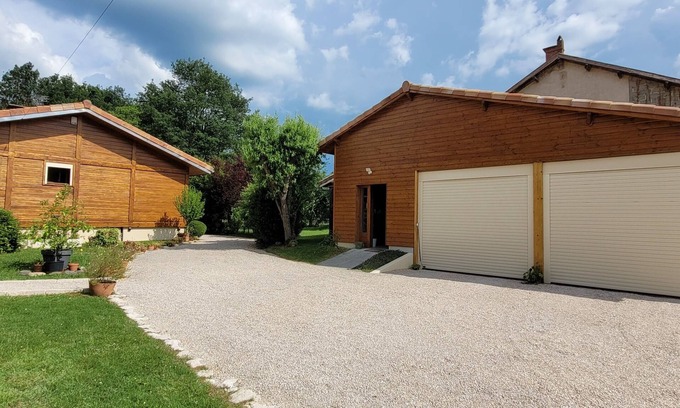 Marsoulas Apartment | Wooden loft for 3 people.