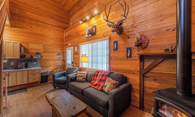Christopher Creek Cabin | Wooden Nickel Cabins #1 in Christopher Creek - Game Room - Borders Nat'l Forest