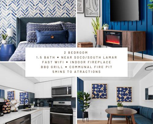 South Lamar Apartment | Work & Play Condo - Soco, Downtown