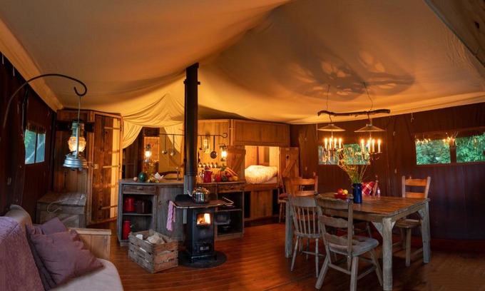 Scorton Other | Wyresdale Park Canvas Hideaway external shower