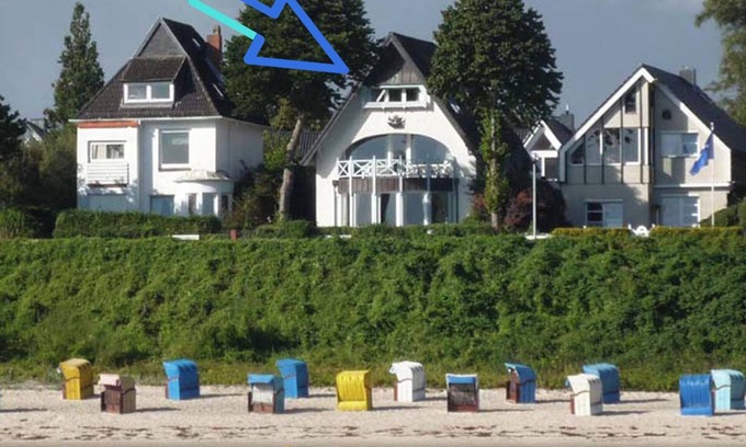 Schilksee House | Your Baltic Sea beach villa right on the cliffs - the beach on your doorstep