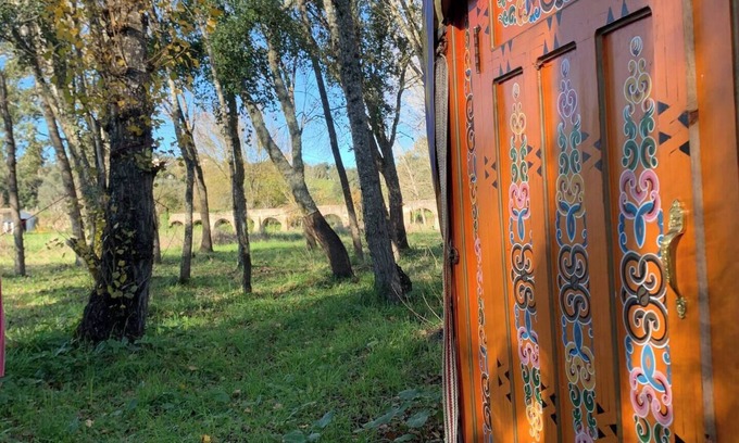 Montemor-o-Novo RV Rental | Yurt in a magical mini forest