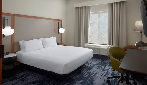 Room, 1 King Bed (Mobility/Hearing Access, Roll-In Shwr)