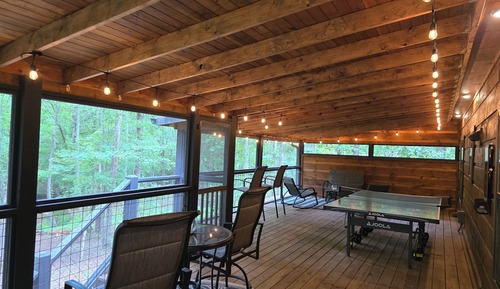 Signature Cabin, 1 King Bed, Kitchen