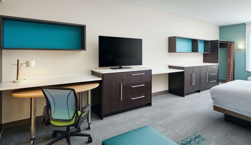 Studio, 2 Queen Beds, Accessible (Hearing)