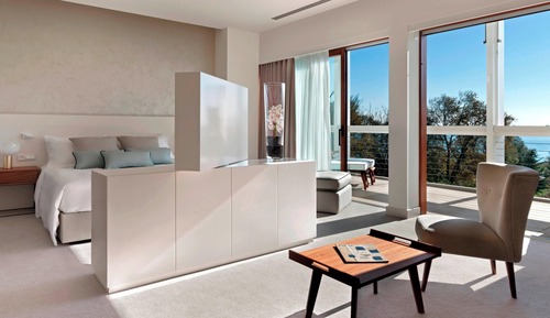 Junior Suite, 1 King Bed, Terrace, Garden View
