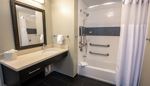 Studio Suite, 1 King Bed, Accessible, Kitchen (Mobil Tub)