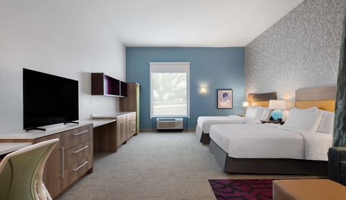 Studio, 2 Queen Beds, Accessible, Bathtub (Mobility & Hearing)