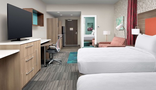Studio, 2 Queen Beds, Accessible (Hearing)