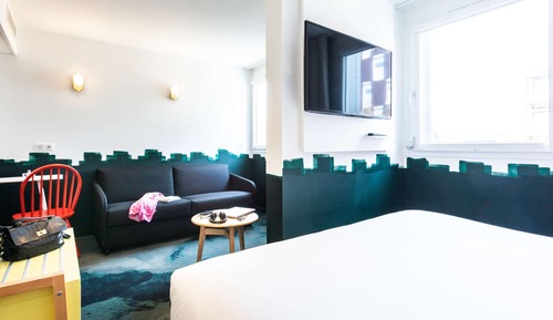 Family Suite, 1 Double Bed with Sofa bed