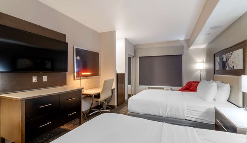 Standard Room, 2 Queen Beds, Accessible, Refrigerator & Microwave