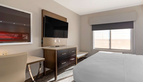 Standard Room, 1 King Bed, Non Smoking, Refrigerator & Microwave