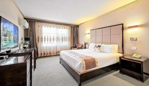 Deluxe Hotel Room with One King Bed