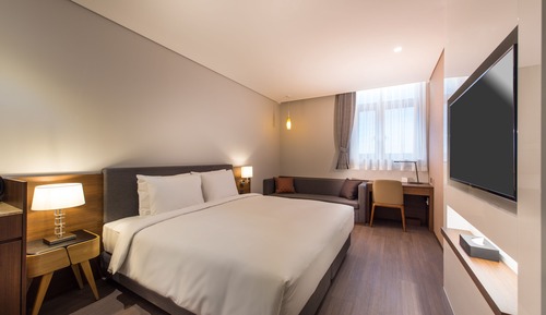 Standard King Room (Bigger than most in Seoul)
