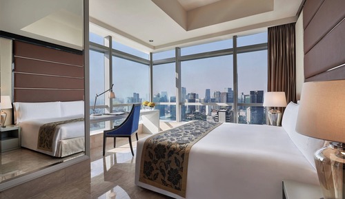 Executive Room, 3 Bedrooms, Non Smoking, City View