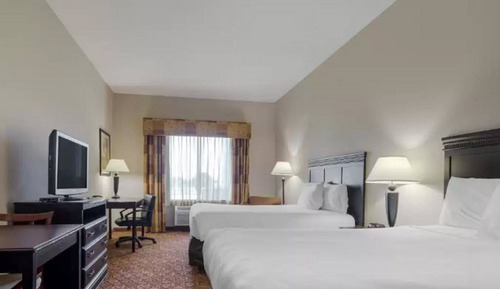 Standard Room, 2 Queen Beds, Accessible Bathtub, Non Smoking (Communications, Accessible Tub)