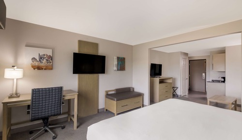 Suite, 1 King Bed with Sofa bed, Non Smoking, Refrigerator & Microwave (with Sofabed)