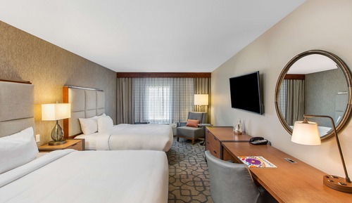 Room, 2 Queen Beds, Accessible (Roll-In Shower, Mobility & Hearing)