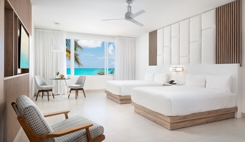 Grand Studio, 2 Queen Beds, Oceanfront (2 Queens)