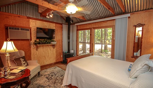 Happy Pine Cone Cabin