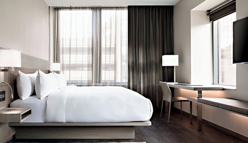 Room, 1 King Bed, City View (Mobility Accessible, Roll-In Shower)