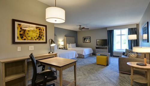 Studio, 2 Queen Beds, Accessible, Bathtub (Mobility & Hearing)