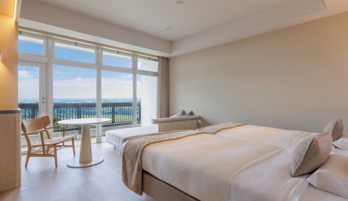 Hollywood Twin(Panorama View)(With shower booth)