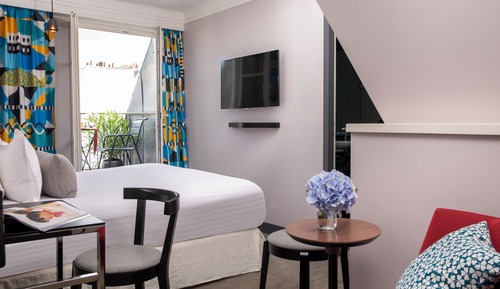 Deluxe Room, Balcony with access spa