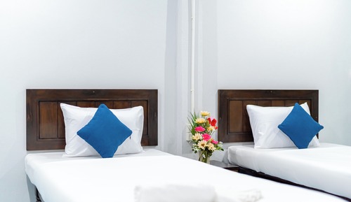 Deluxe Twin Room, Balcony, Garden View