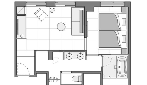 Executive Suite with Sofa bed 47sqm