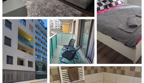 Deluxe Apartment, 1 Queen Bed, Balcony, Courtyard View