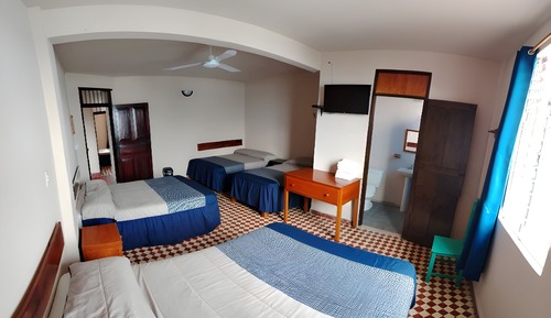 Family Quadruple Room, Multiple Beds, Private Bathroom, River View