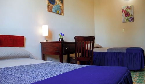 Standard Double Room, 2 Double Beds, Private Bathroom, River View