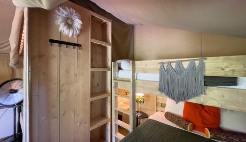 Elite Tent, Multiple Beds, Balcony, River View