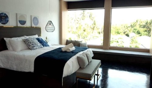 Deluxe Double Room, Multiple Beds, Refrigerator, Park View