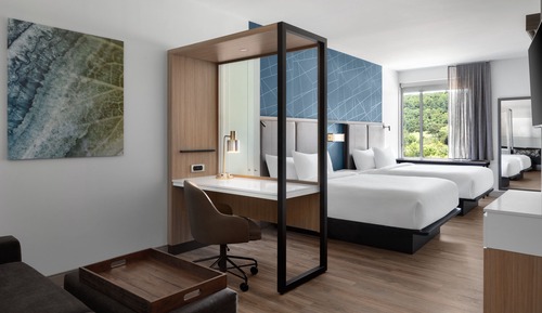 Deluxe Suite, 2 Queen Beds (Mobility/Hearing Access, Roll-In Shwr)