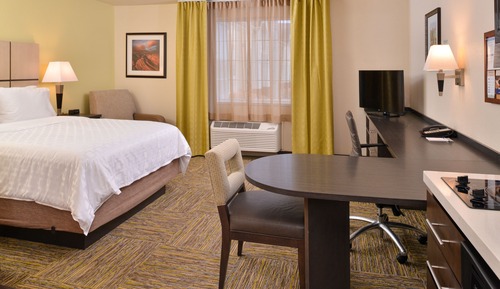 Studio Suite, 1 Queen Bed, Kitchen