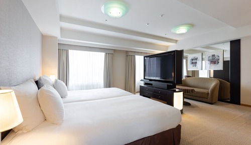 Premium Room, 2 Double Beds, Mountain View