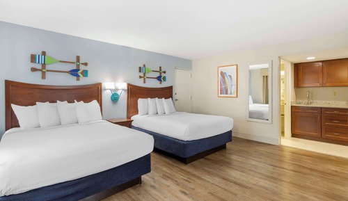 Standard Room, 2 Queen Beds, Non Smoking, Kitchen