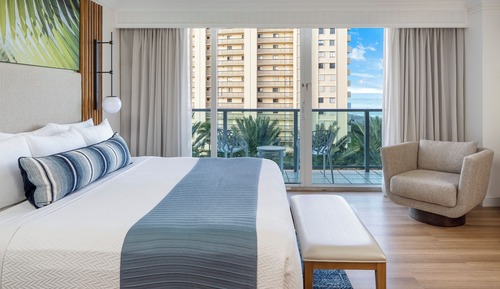 Deluxe Room, 1 King Bed, Ocean View